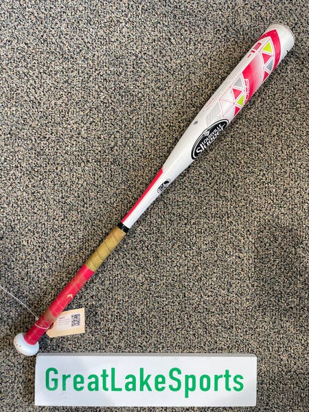 Louisville Slugger 2022 Proven (-13) Fastpitch Bat - White Pink