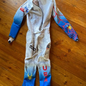 Used XL Spyder Padded U.S. Ski Team Ski Suit FIS Legal