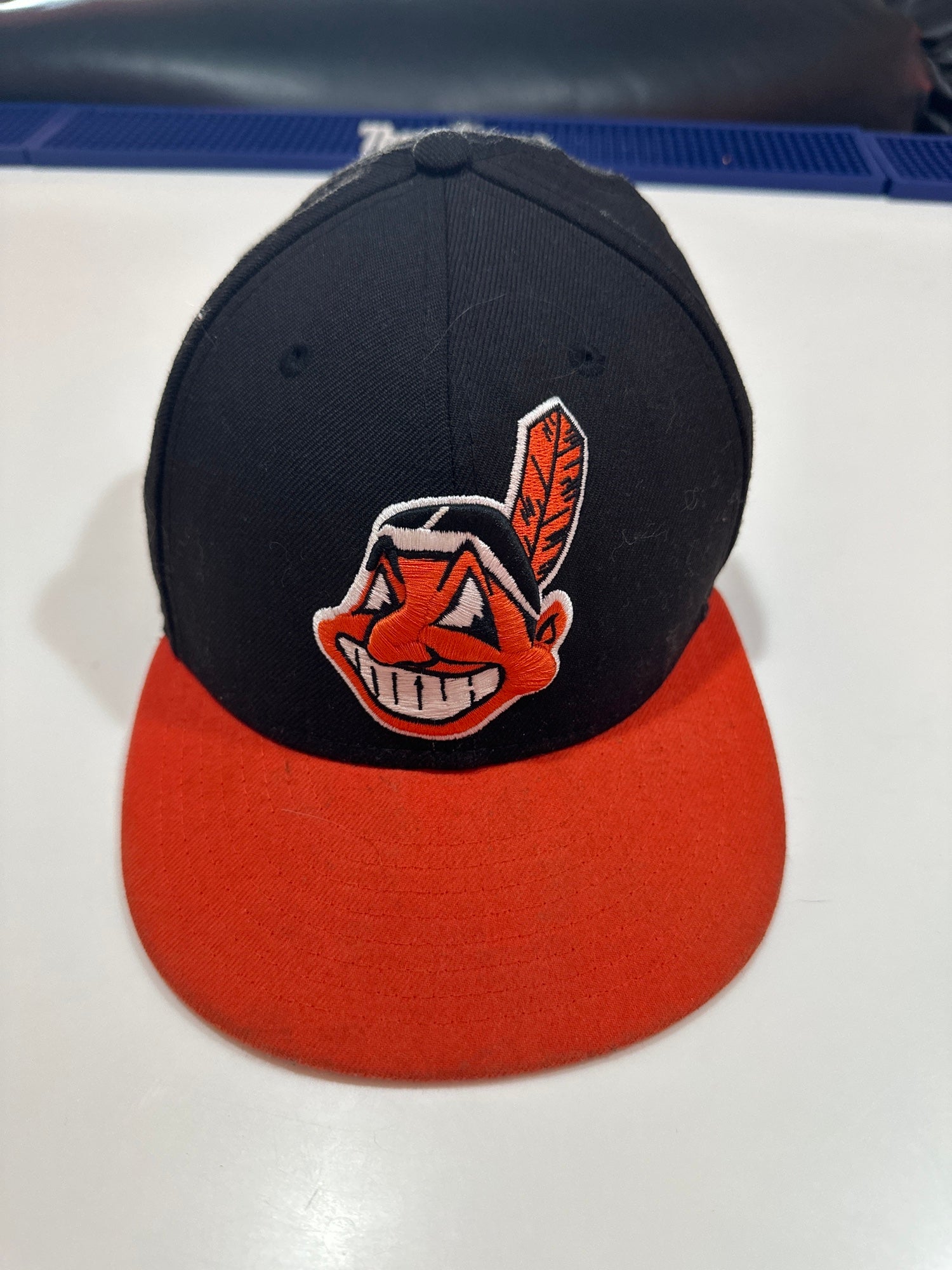 Chief Wahoo - Cleveland Indians 2Tone Black/Red Chief Wahoo With