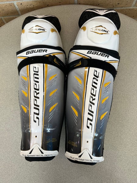 Used Bauer Supreme TotalOne Shin Pads Retail