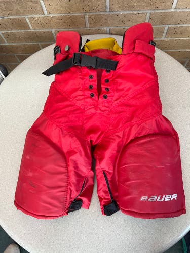 C1-1 Junior Used XL Bauer Supreme One40 Hockey Pants Retail