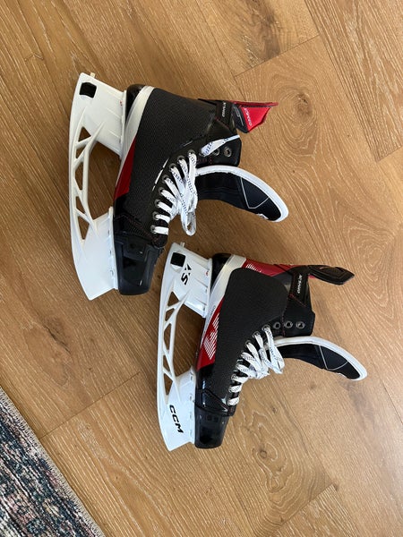 Used Colorado Eagles Pro Stock CCM Jetspeed FT4 PRO Skates Senior 9.25 D