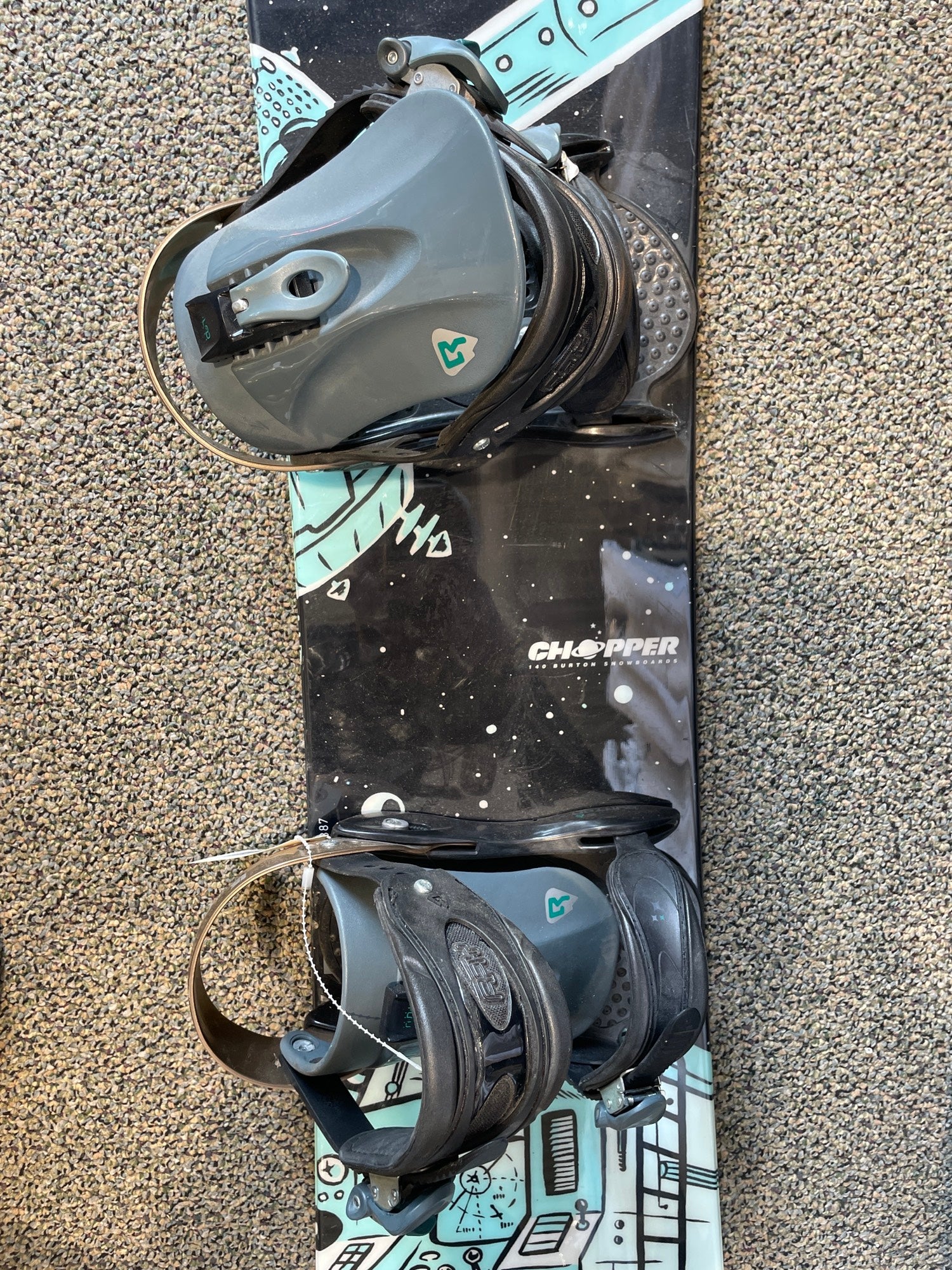 Used 140cm Burton Chopper Snowboard SidelineSwap