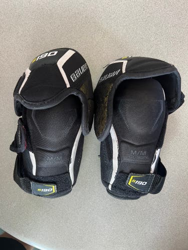 Senior Used Medium Bauer Supreme 190 Elbow Pads Retail