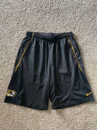 Men’s XL Black Mizzou Nike Shorts - New Without Tag
