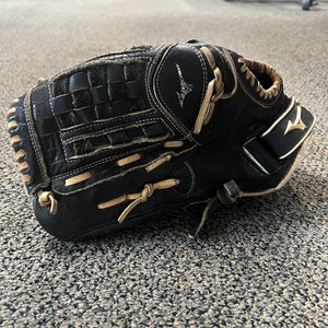 Used Mizuno Premier Left Hand Throw Outfield Softball Glove 14"