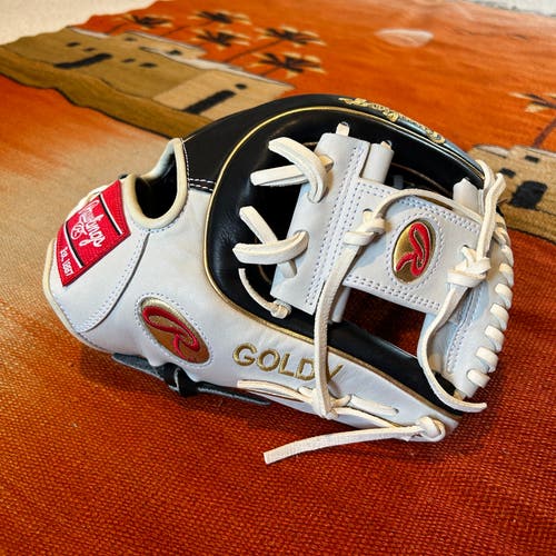 Brand New Rawlings Heart of the Hide PRO314-2BWG ‘Goldy’ Baseball Glove 11.5"