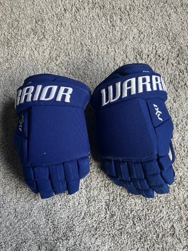 Canucks Warrior 14" Pro Stock AX1 Pro Gloves