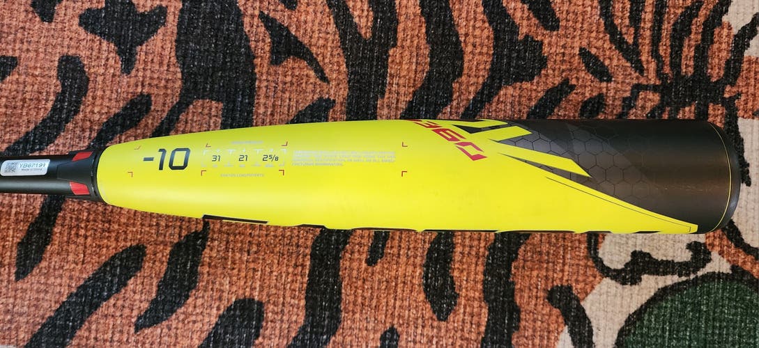 Used 2023 Easton Composite ADV 360 Bat (-10) 21 oz 31"