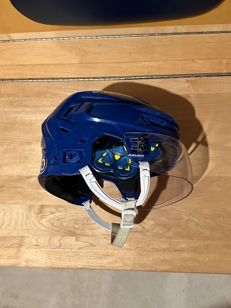 Used Medium CCM Helmet Avon Old Farms Game Worn Spencer Knight |  SidelineSwap