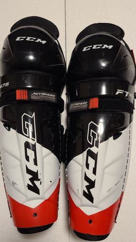 Used CCM Jetspeed FT475 Shin Pads 12"