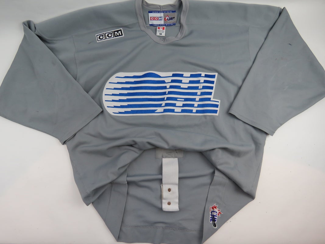 Used WHL CCM Blue Practice Jersey - 58 – Never Made It Pro Stock