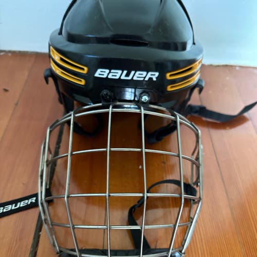 Used Bauer Re-Akt 75 Helmet Combo Medium size