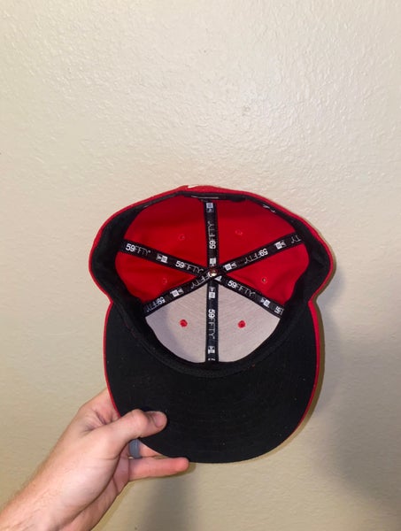 Angels New Era Brand Fitted Hat Size 7 1/4 for Sale in Upland, CA