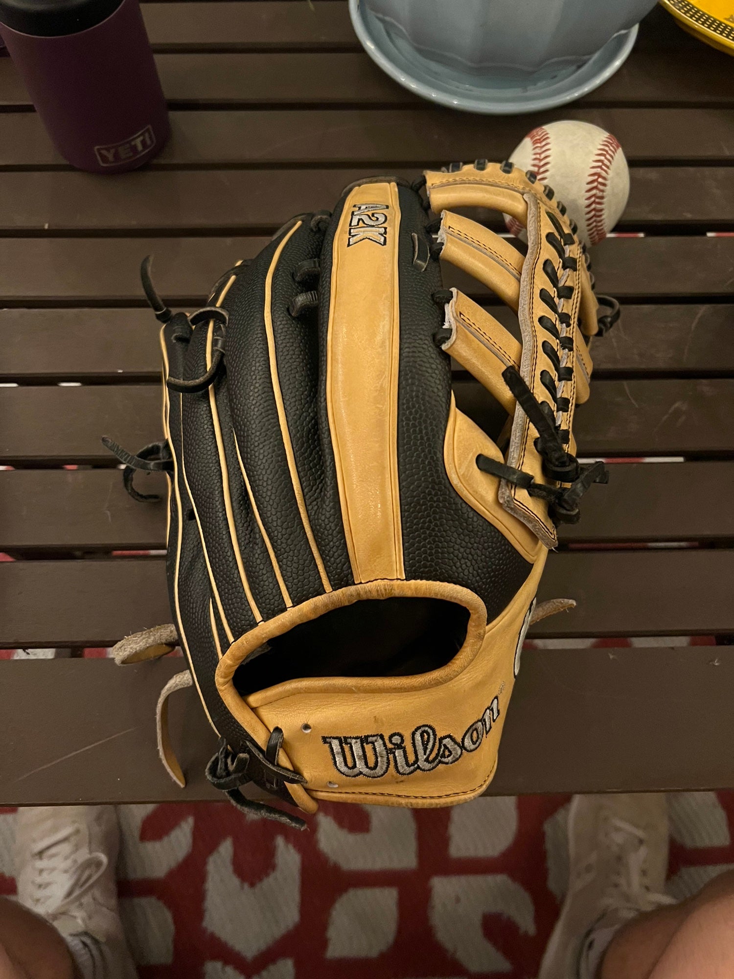 Wilson A2K JS22GM Juan Soto 12.75 Outfield Baseball Glove - Bagger Sports