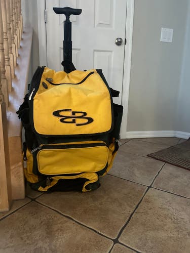 Yellow Used Kids Unisex Boombah