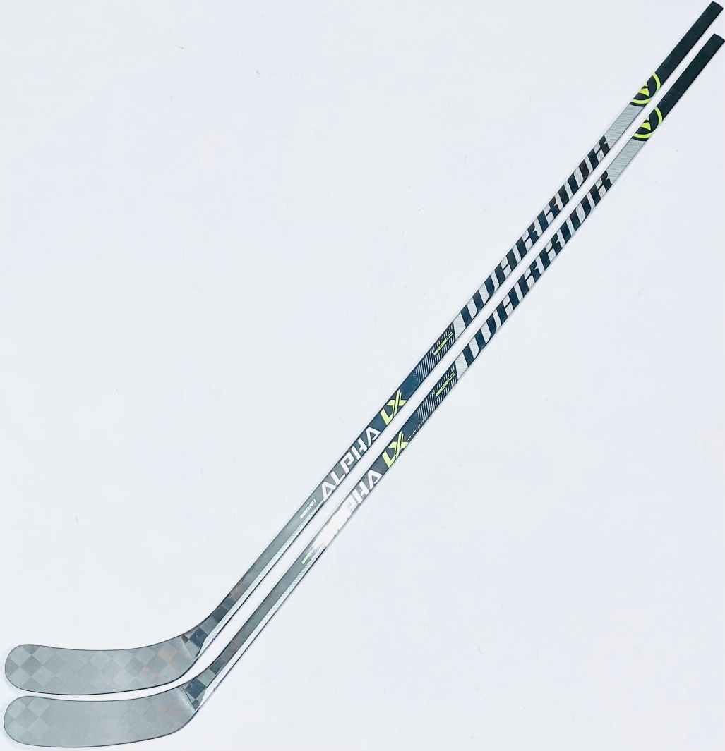 New 2 Pack Custom Gold Warrior Alpha LX Pro Hockey Stick-RH-100 Flex-P92M-Grip W/ Raised Texture