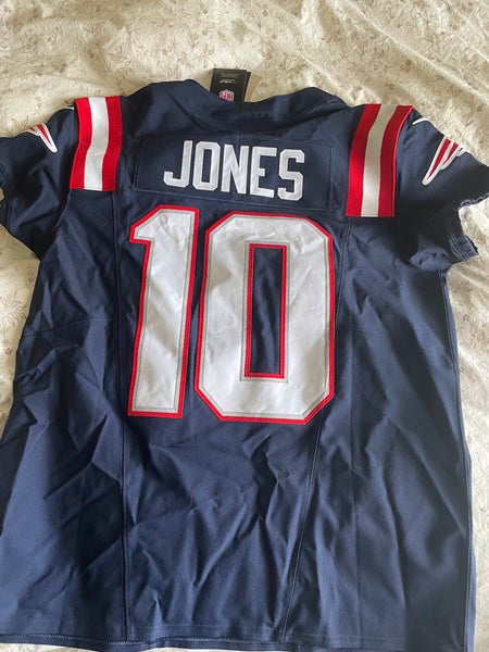 Mac Jones Blue Patriots On field Apparel