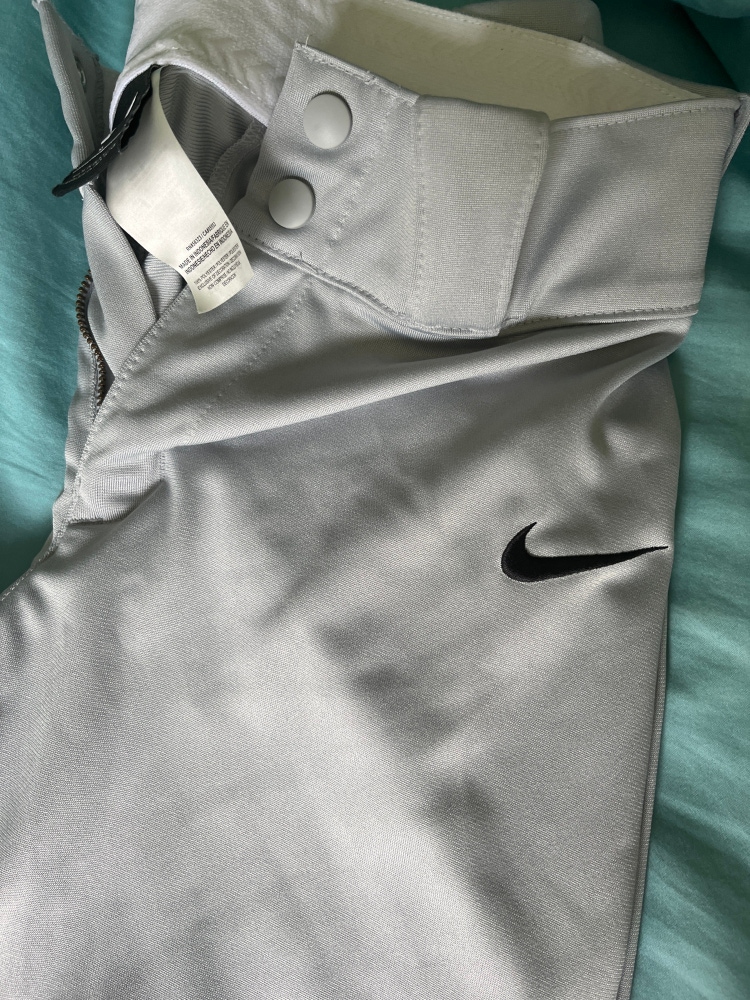 Gray New Medium Nike Game Pants