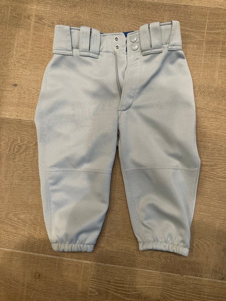 Gray Used Small Mizuno Baseball Pants