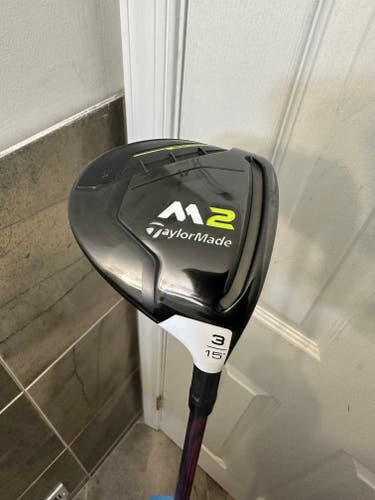 TaylorMade M2 3 Fairwaywood 15 * Stiff Flex Right Handed