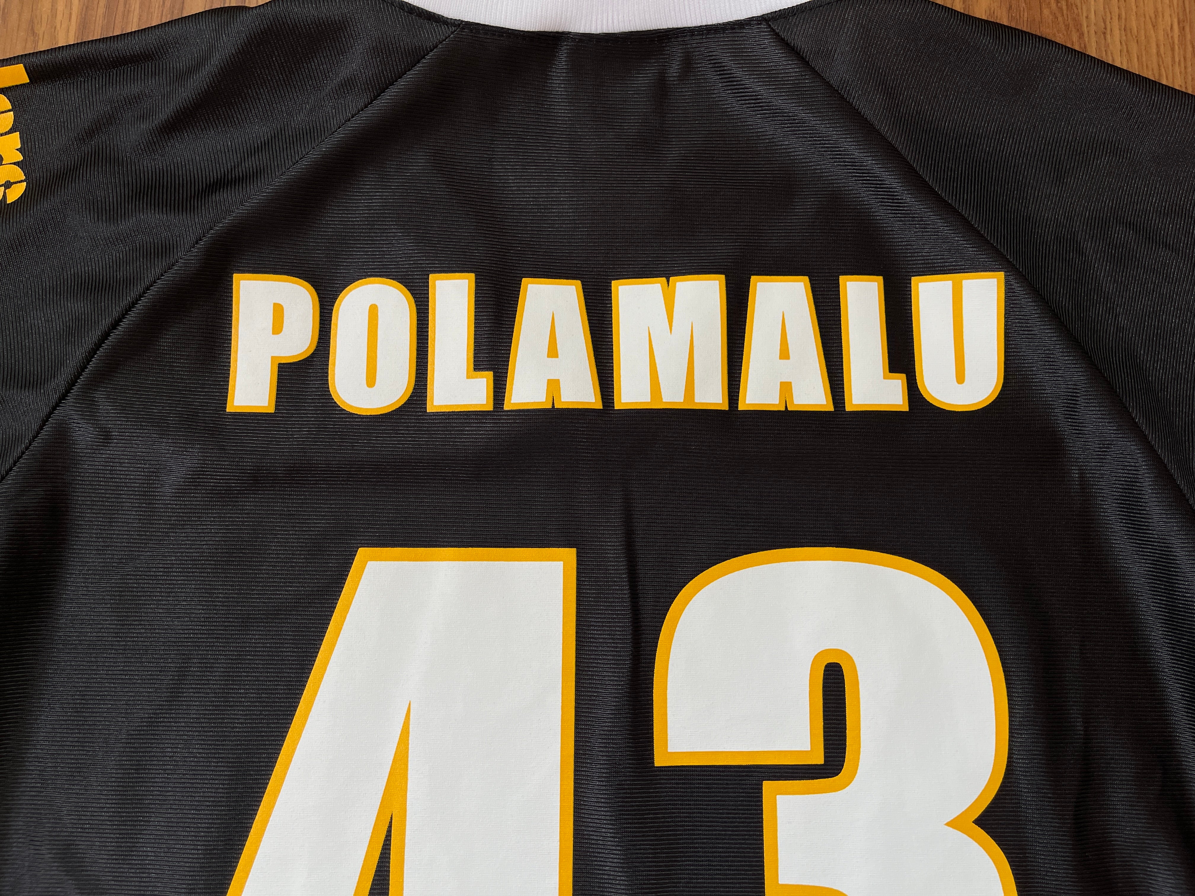 NFL Apparel Pittsburgh Steelers Jersey Womens Medium Troy Polamalu #43