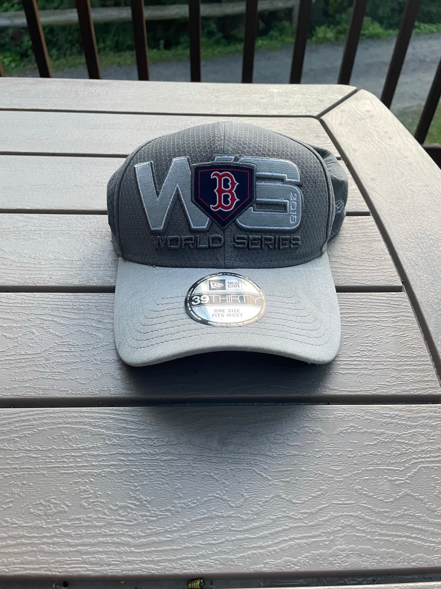 Boston Red Sox New Era 2018 World Series Champs Hat Official ON FIELD Cap