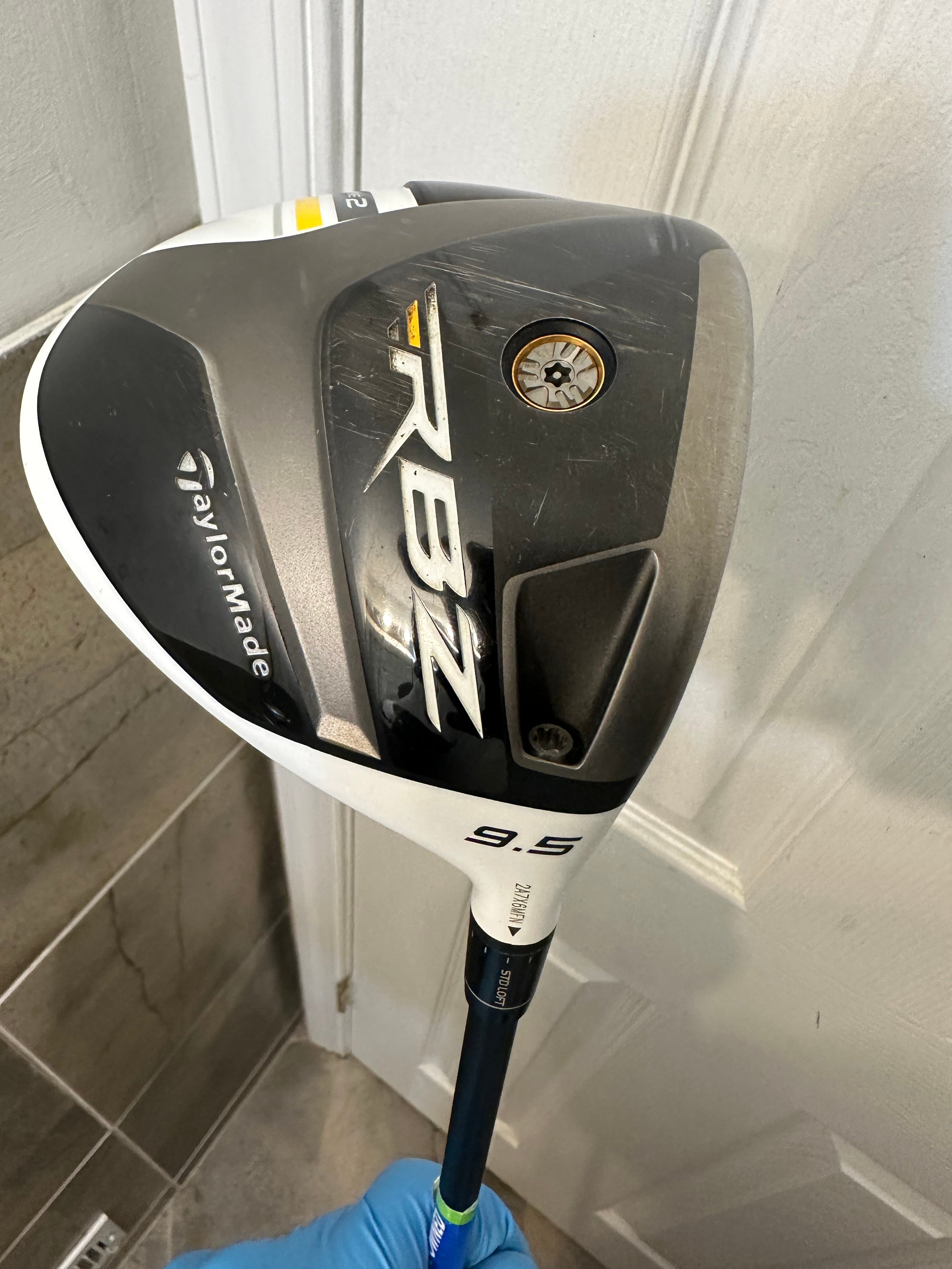 TaylorMade RBZ STAGE 2 Driver 9.5* Stiff Flex Right Handed