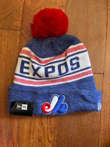 Montreal expos winter hat