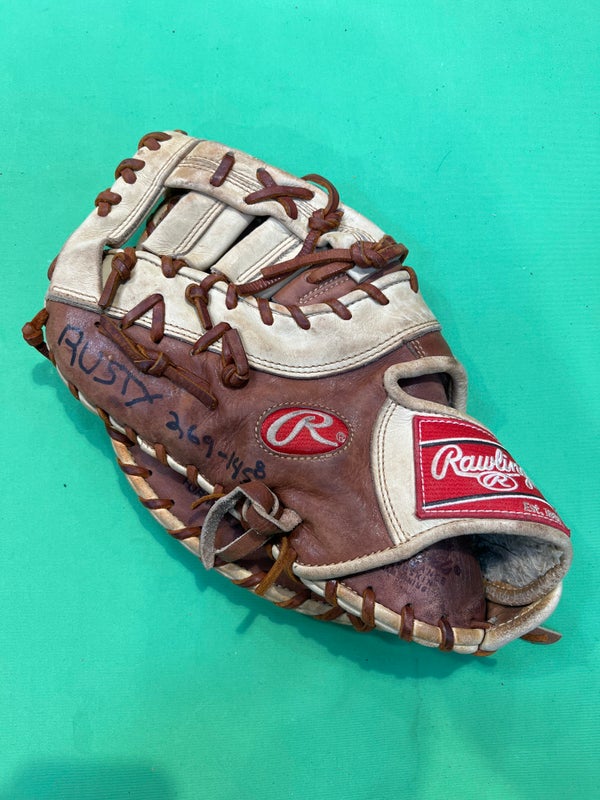 Used Rawlings Pro Preferred Left Hand Throw First Base Baseball Glove 12.75"