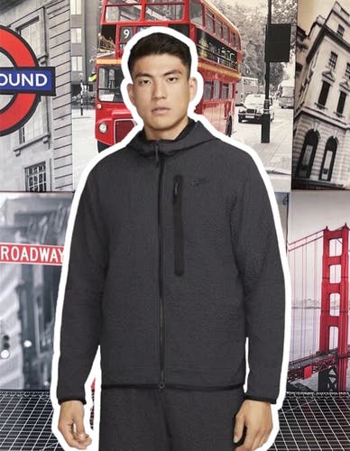 Nike Sportswear Tech Essentials Lined Woven Hooded Jacket Men's Sz 2X-LARGE NWT