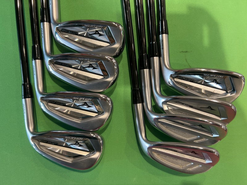 Used Men's Mizuno JPX 921 Hot Metal Right Iron Set Graphite