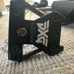 Black New Men's PXG Blackjack Putter Uniflex