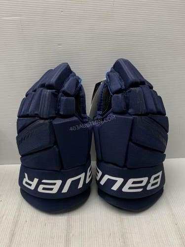 New 15" Bauer X Gloves Navy blue