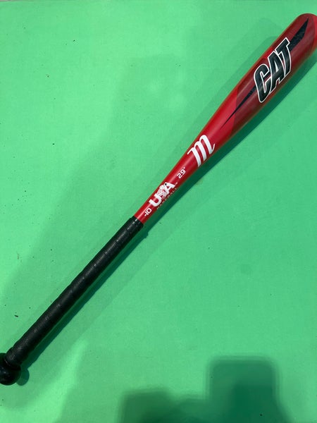 Used 2020 USABat Certified Marucci CAT Alloy Bat -10 19OZ 29"