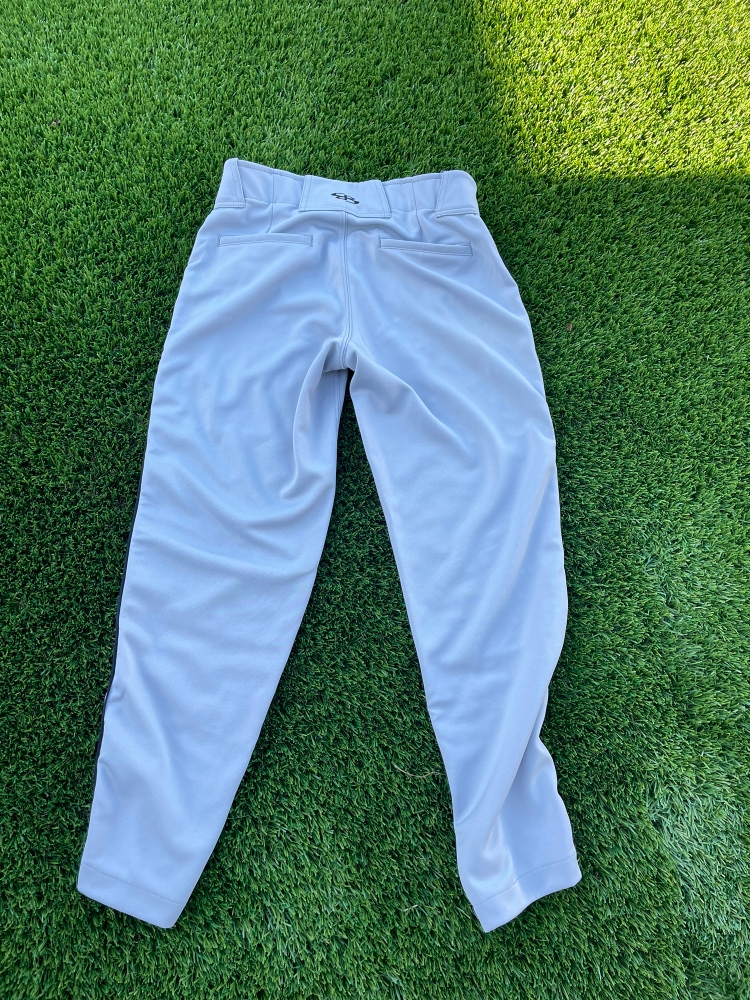 Gray Used Size 30 Boombah Game Pants