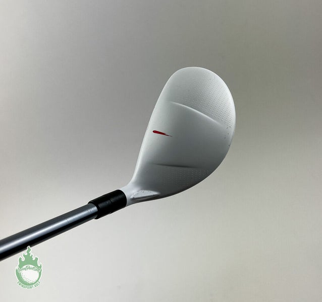 Used RH TaylorMade AeroBurner Rescue TP 3 Hybrid Stiff Graphite Golf Club