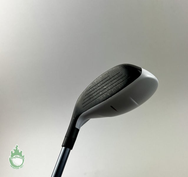 Used RH TaylorMade AeroBurner Rescue TP 3 Hybrid Stiff Graphite Golf Club