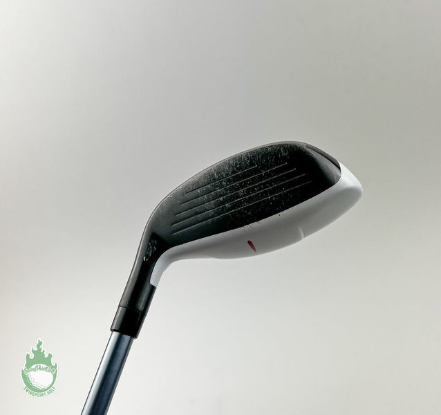 Used RH TaylorMade AeroBurner Rescue TP 3 Hybrid Stiff Graphite Golf Club
