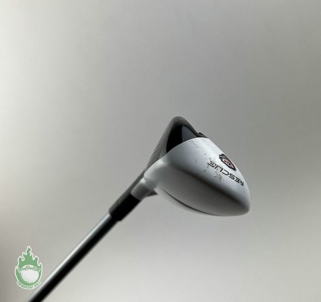 Used RH TaylorMade AeroBurner Rescue TP 3 Hybrid Stiff Graphite Golf Club