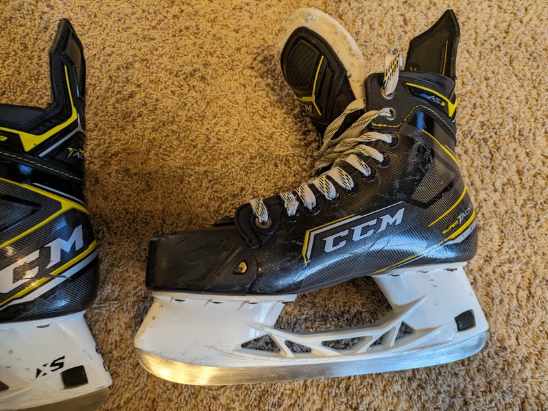 Used CCM Super Tacks AS3 Hockey Skates Regular Width Size 8.5