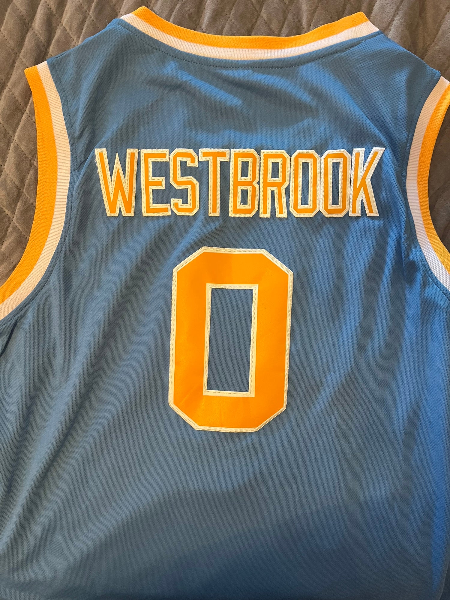 Russell Westbrook UCLA College Jersey  Basketball jersey outfit, Ucla  basketball, Ucla bruins