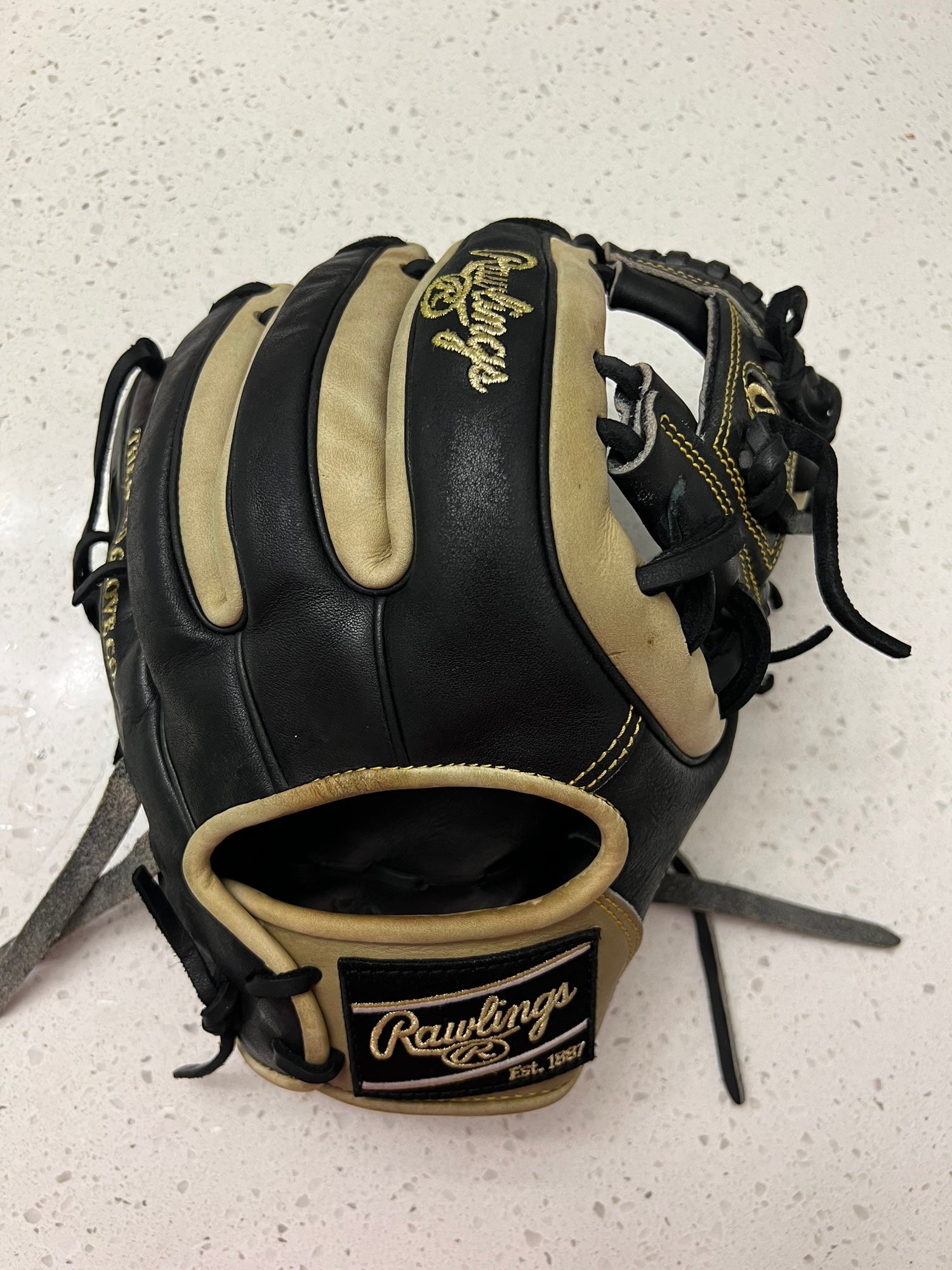 Rawlings 11.5'' HOH R2G Series Glove - Navy/Camel - Right Hand Throw