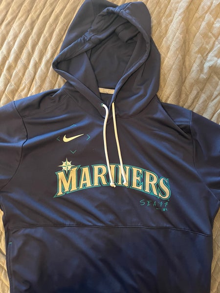 Seattle Mariners Short Sleeve Hoodie | SidelineSwap