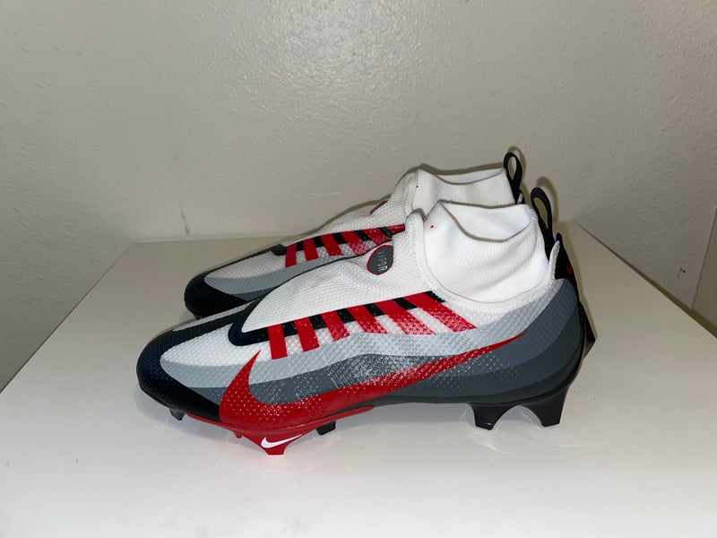 DS Nike Vapor Edge 360 Pro Sz 9.5 Black Red Ghost Football Cleats DV0778-002