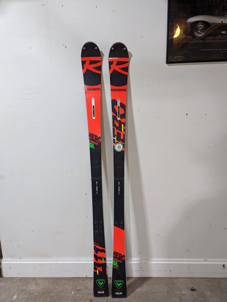 Used Rossignol 150 cm Racing Hero Athlete SL Skis Without Bindings