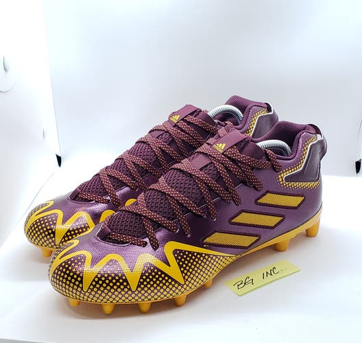 Adidas Freak 22 Washington Football Cleats Burgundy / Gold HP8771 Men’s Size 11