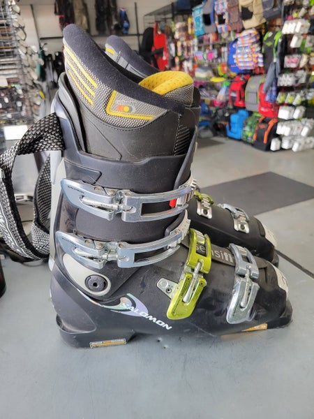 Used Salomon Wave 8.0 275 Mp - M09.5 - W10.5 Men's Downhill Ski Boots | SidelineSwap