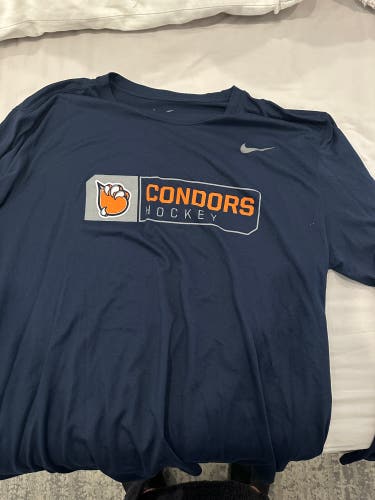 Bakersfield Condors Nike Team Issued Workout Shirt And Shorts