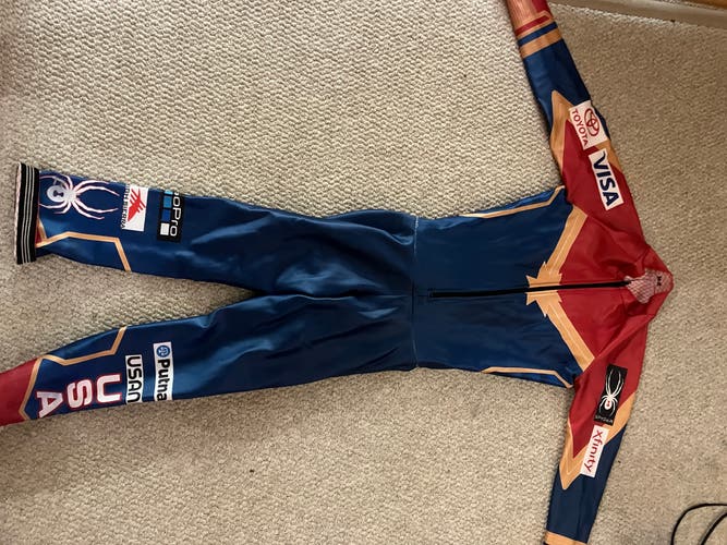 Spyder downhill speed suit us ski team fis approved